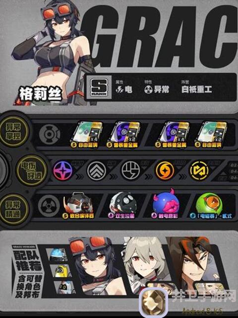 绝区零1.0攻略大集结！格莉丝角色全面培养解析❗带你轻松上分